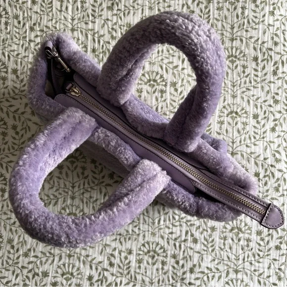 Kate Spade Ellie Faux Fur Small Tote - Picture 4 of 5